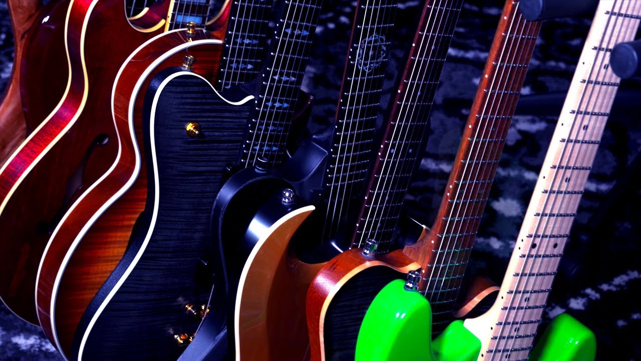 Famous Guitar Intros on 9 Master-Built Guitars - YouTube