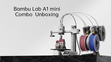 Bambu Lab A1 mini Combo Unboxing（Old Version)