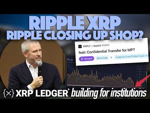 Video preview for Ripple Didn’t Close Up Shop & Divest Of Their XRP + NEW Confidential Transfers On XRPL