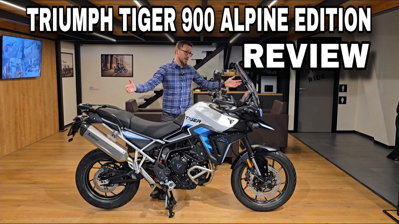 TRIUMPH TIGER 900 GT ALPINE EDITION - REVIEW (prezentare generala)