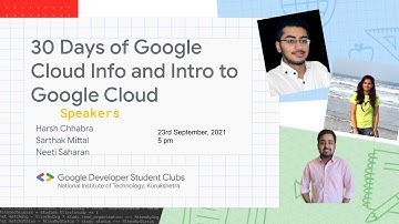 30 Days of Google Cloud Info and Intro to Google Cloud
