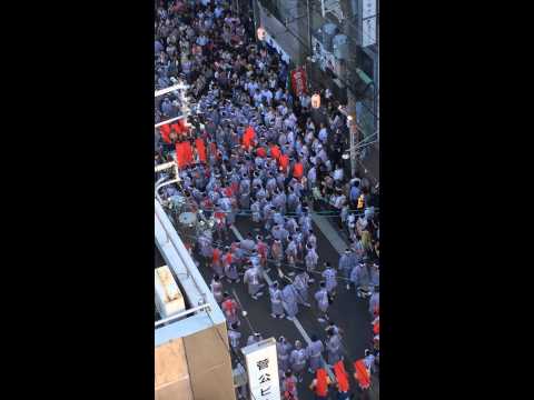 2015年大阪天神祭り宵宮５