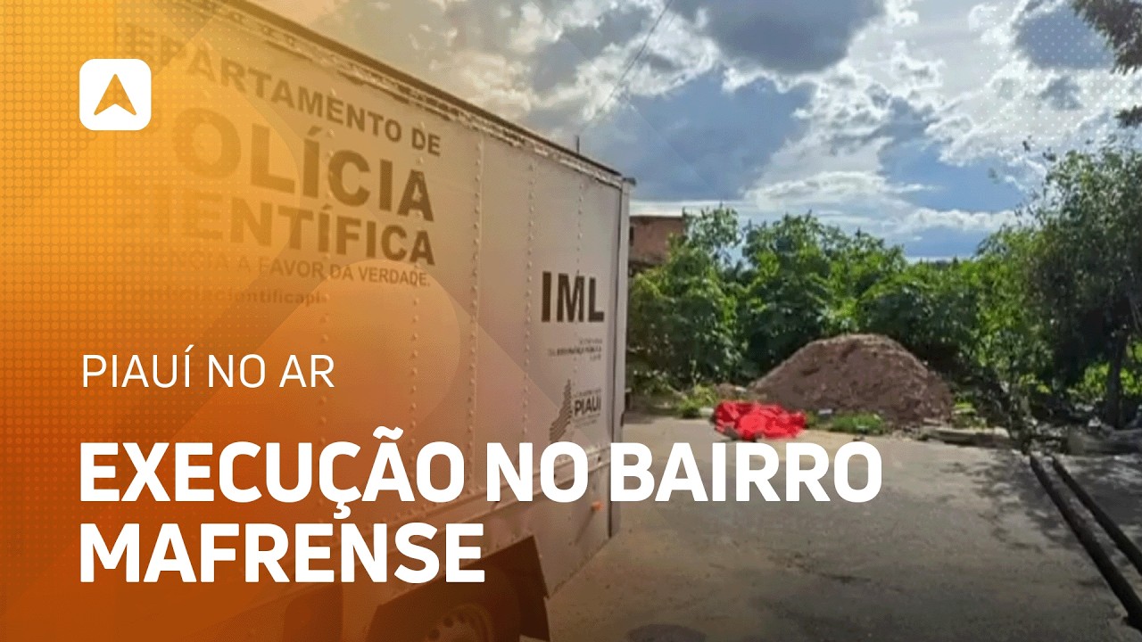 Homem é executado a tiros no bairro Mafrense, em Teresina