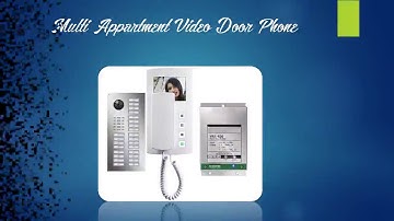 Multi Apartment Video Door Phone