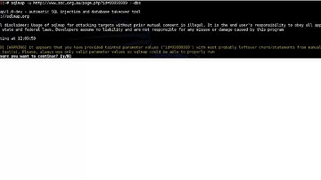 شرح اختراق المواقع المصابة بثغرة sql بواسطة HD kali linux