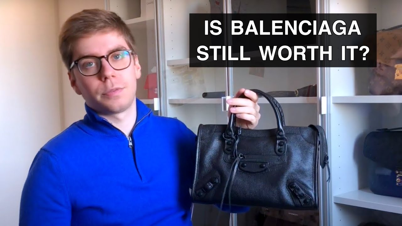 balenciaga city bag unboxing