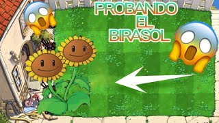 Probando El Birasol En Una Partida En Vs Pvz
