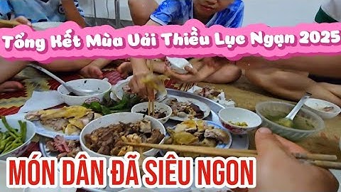 TỔNG KẾT MÙA VẢI THIỀU 2025 CÁC MÓN DÂN DÃ SIÊU NGON I NÚI ĐỒI LỤC NGẠN