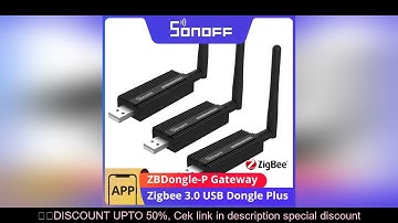 SONOFF ZBDongle-P Zigbee 3.0 USB Dongle Plus Universal Gateway 1/5PCS ZHA Zigbee2MQTT Pre-flashed Su