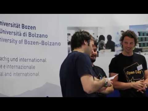 unibz | Open Day 2014: Open your mind... go trilingual!