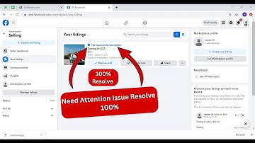 Facebook Market Place Need Attention Issue Resolve 100% With Prove 😍