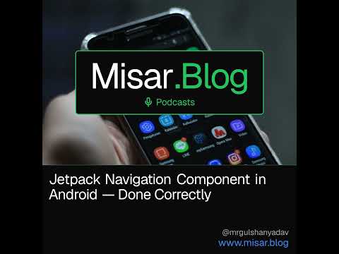 Jetpack Navigation Component Android Done Correctly