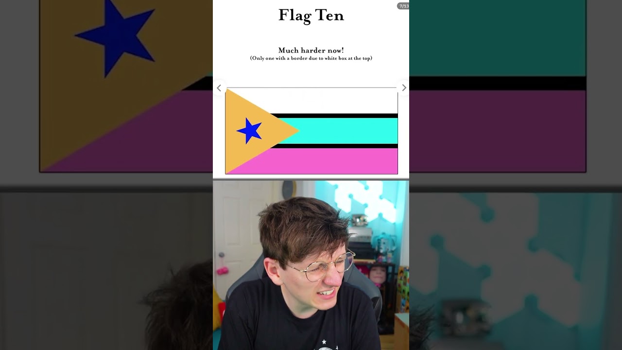 Identify the INVERTED Flags 