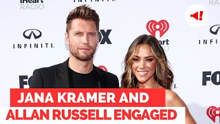 Jana Kramer and Allan Russell engaged Relationship timeline Jana Kramer engaged to Allan Russell