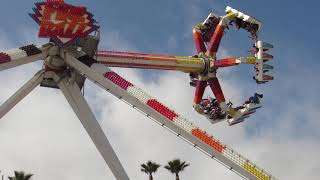 Fireball thrill ride at Santa Cruz Beach Boardwalk California