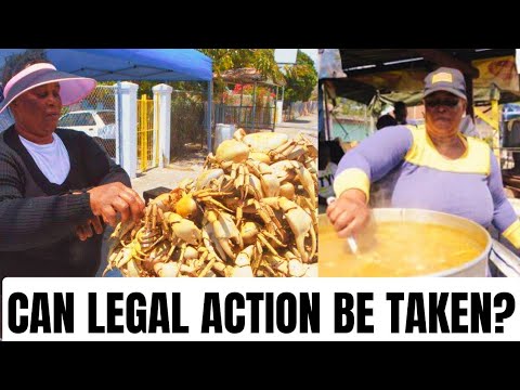 Should LEGAL Action be taken against this CRAB VENDOR for what she did