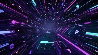 Space Tunnel VJ Loop 4K | DJ Background Visual | LED Wall EDM Loop | 1 Hour Seamless