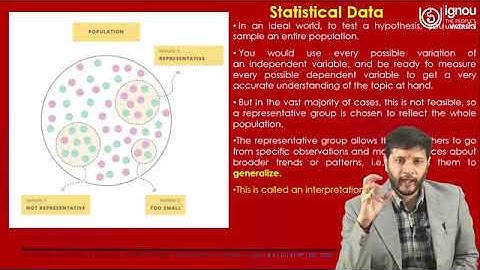 IGNOU Live Session on "Interpretation of Statistical Data" for MCO-03, M.Com Students