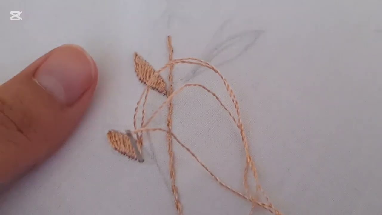 Silk thread traditional needle art#embroidery #handembroidery #...