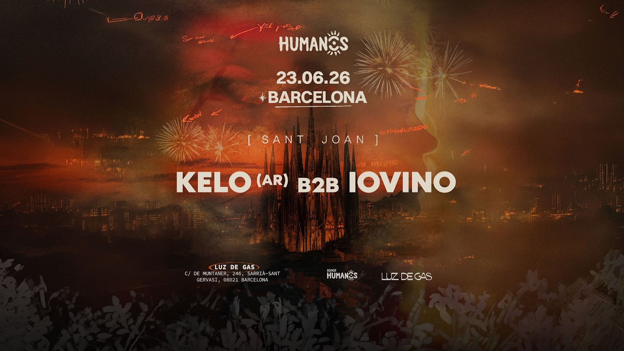 Kelo (Ar) B2B Iovino Live at @ Humanos - Warm up to Kevin Di Serna - Barcelona