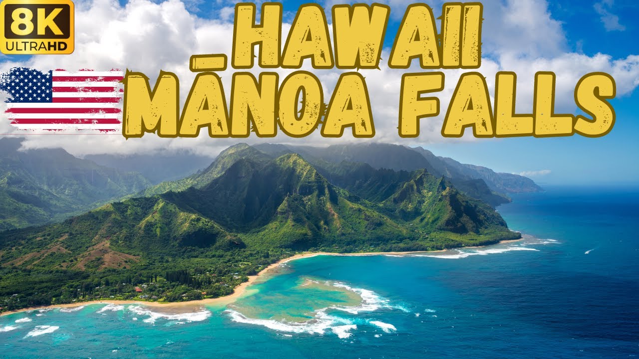 【8K】Hawaii: Honolulu - Mānoa Falls Trail to Waterfall - YouTube