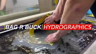 The BEST HYDRO DIP video of CARBON FIBER CAR PARTS | BAG R BUCK HYDROGRAPHICS