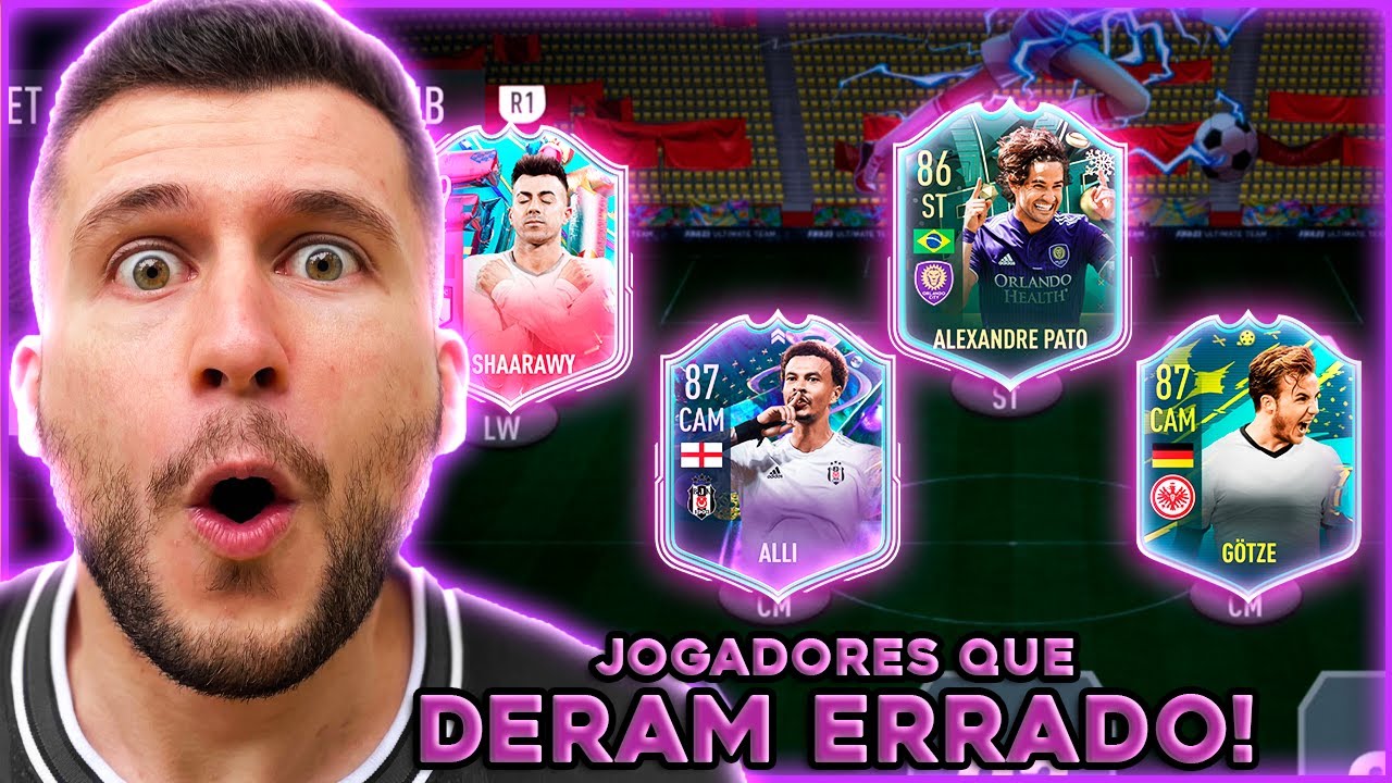 MONTEI UM TIME COM PROMESSAS QUE NÃO DERAM CERTO!! FIFA 23 - ULTIMATE TEAM