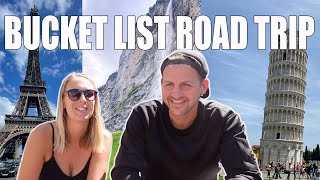 European Road Trip | How Much Did It Cost Us? | Switzerland - Germany - Italy - France