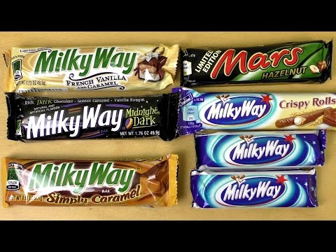 Milky Way Variety Review + Mars Hazelnut