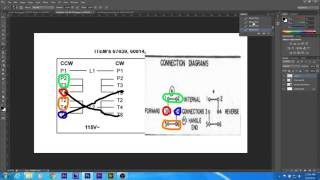 a subscriber asked how to wire a harbor freight  motor with a reversing switch