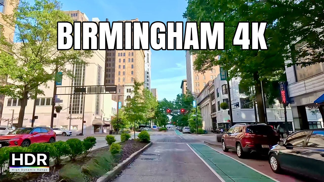 4K Drive Birmingham, Alabama, Legacy Arena, Railroad Park Foundation || Birmingham, Alabama