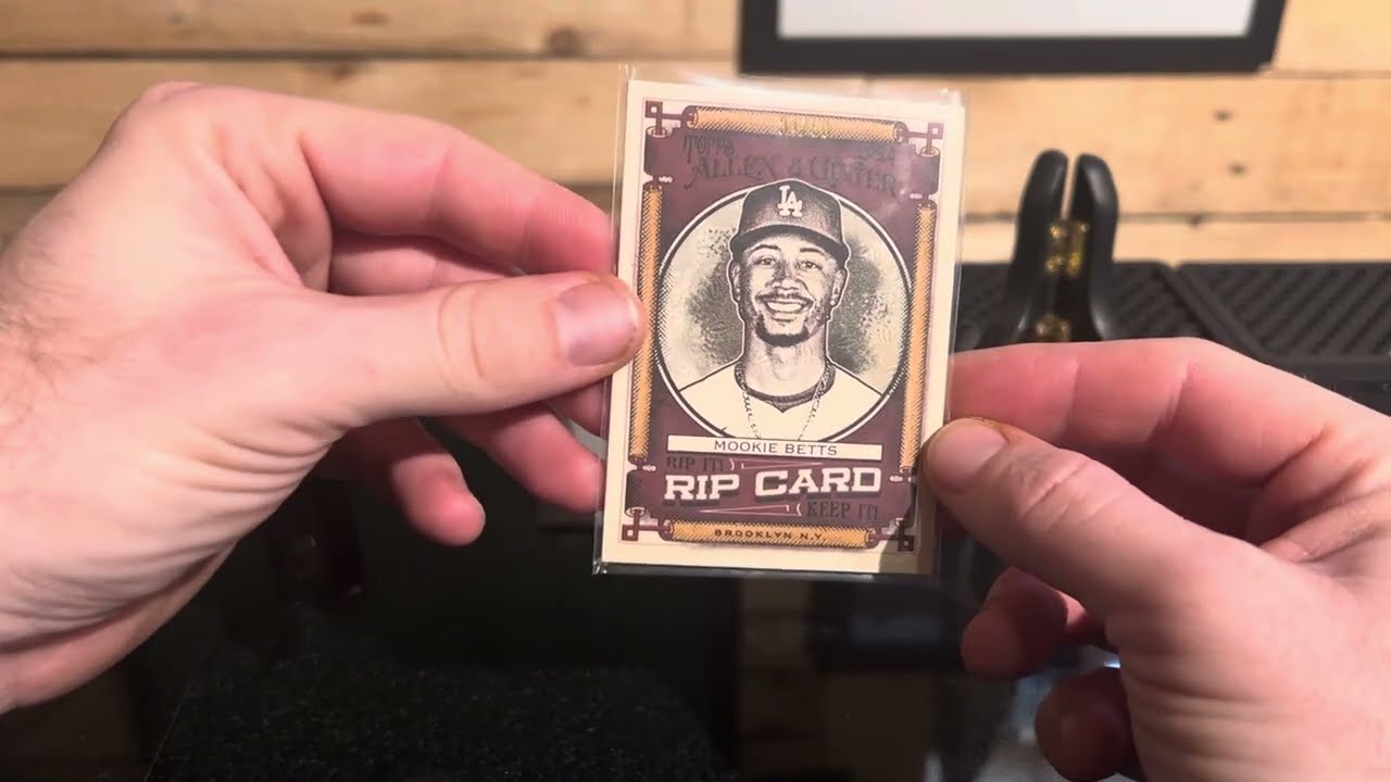 ￼2024 Allen & Ginter RIP Card - Mookie Betts /50!