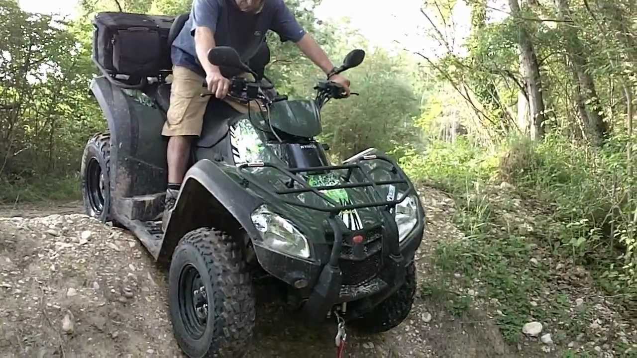 quad kymco green line 500