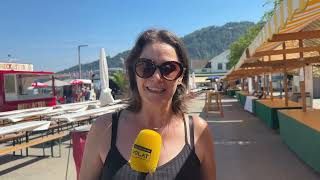 Wein am See in Bregenz - So läuft der Aufbau