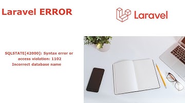 SQLSTATE[42000]: Syntax error or access violation: 1102 Incorrect database name