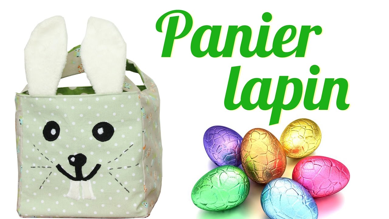 Diy Panier Lapin Pour Une Chasse Aux Oeufs De Paques Youtube