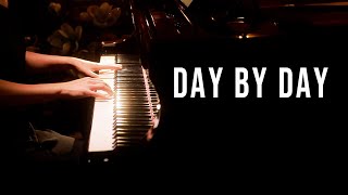 Video thumbnail of "Day by Day (Hymn) Piano Praise by Sangah Noona with Lyrics"