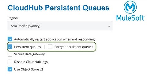 CloudHub Persistent Queues | VM Queue | Use cases | Limitations