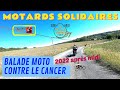 Motards solidaires  balade 2022 de laprs midi au profit de la lutte contre le cancer