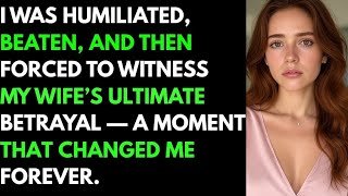I Was Humiliated Beaten and Then Forced to Witness My Wife s Ultimate Betrayal A