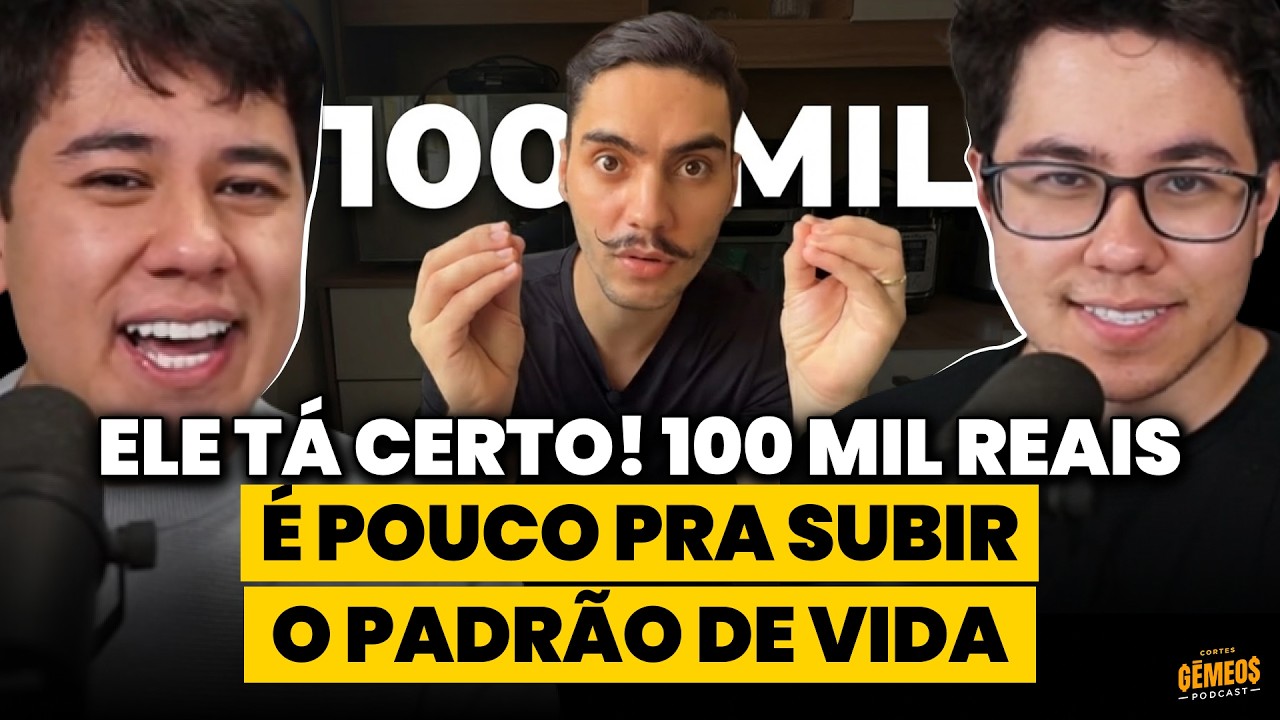 ELE TEM 100 MIL REAIS INVESTIDOS E MORA NO CONJUNTO HABITACIONAL!