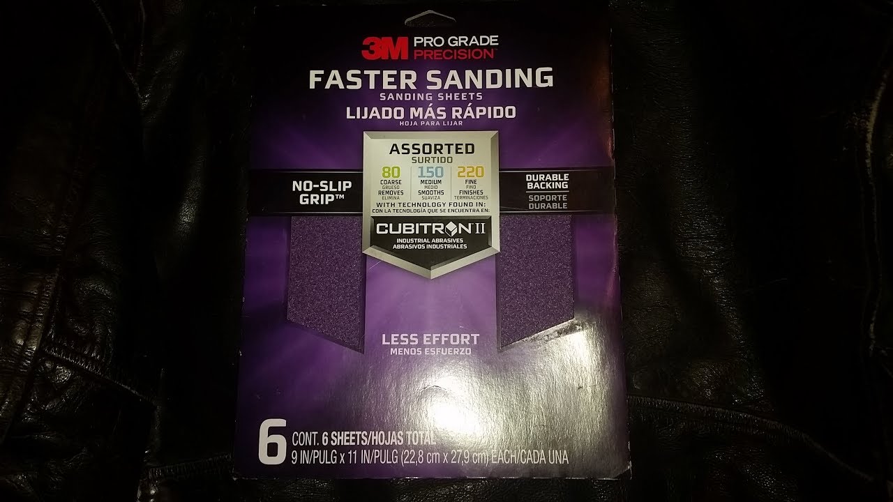 Wood turning Sandpaper review. YouTube