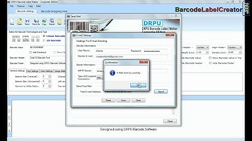 Process to Send Barcode Labels by E-mail using DRPU Barcode Label Maker Software