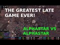 AlphaStar vs AlphaStar - GREATEST LATE GAME EVER!