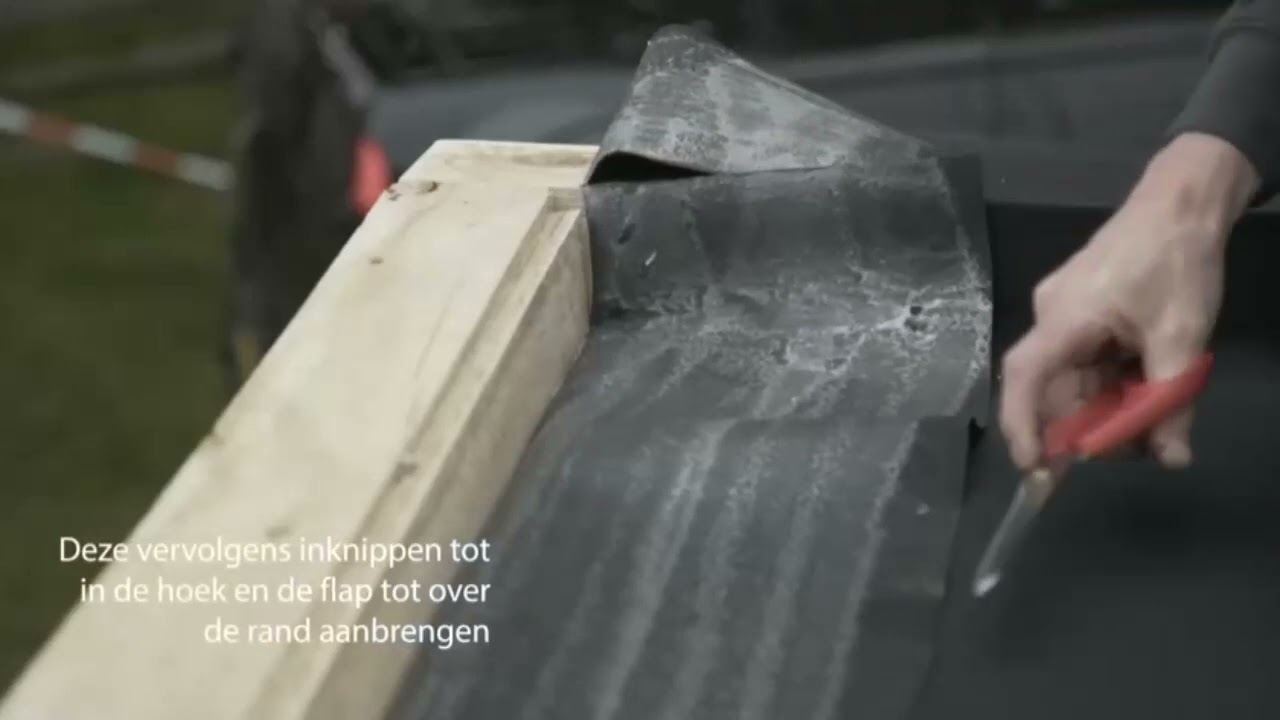 Verwerking EPDM dakfolie - Tegelhandel Boer
