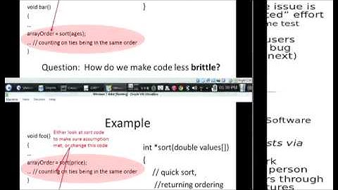 Abstraction,Modularity&Encapsulation via Specifications in Software Development (CMPT 371 1-27-2015)