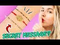 DIY Morse Code Bracelet Tutorial & Gift Idea! HIDE MESSAGE IN YOUR BRACELET?! 🙊