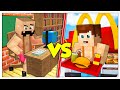 SOPRAVVIVERE A SCUOLA VS SOPRAVVIVERE AL MDONALD'S! - Minecraft ITA