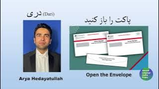 DARI | پاکت را باز کنید | Open the Envelope!
