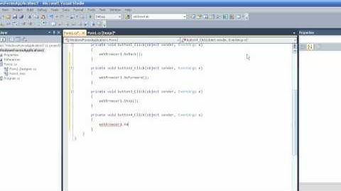 C# da basit bir webBrowser yapmak(Status Text ve ProgressBar içerikli)